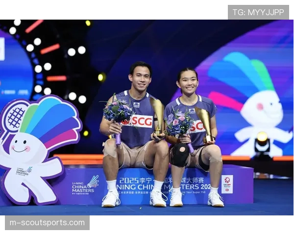 法国公开赛混双冠军由泰国组合德差波-沙西丽获得